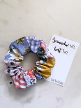 Load image into Gallery viewer, 90s Blossom Patchwork Scrunchie