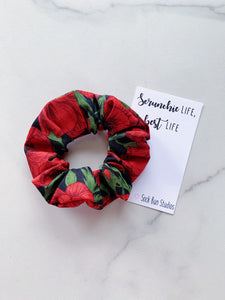 SALE Poppies Scrunchie