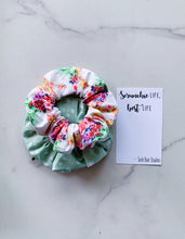 Load image into Gallery viewer, WEEKLY DUO Tutti Frutti Bouquet Scrunchie Duo