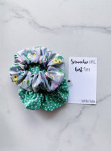 Load image into Gallery viewer, WEEKLY DUO Wild Flower Scrunchie Duo
