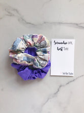Load image into Gallery viewer, SALE WEEKLY DUO Paris In Spring Lilac Scrunchie Duo