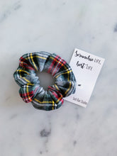 Load image into Gallery viewer, Scottish Tartan Flannel Scrunchie