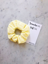 Load image into Gallery viewer, Lemon Check Scrunchie Pack