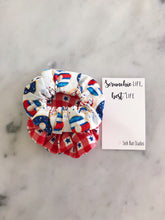 Load image into Gallery viewer, SALE Weekly DUO USA Donut Picnic Scrunchie Duo