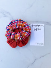 Load image into Gallery viewer, WEEKLY DUO Harvest Plaid Scrunchie Duo