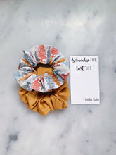 Load image into Gallery viewer, WEEKLY DUO Fall Pines Scrunchie Duo