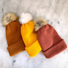 Load image into Gallery viewer, Mustard Knit Hat