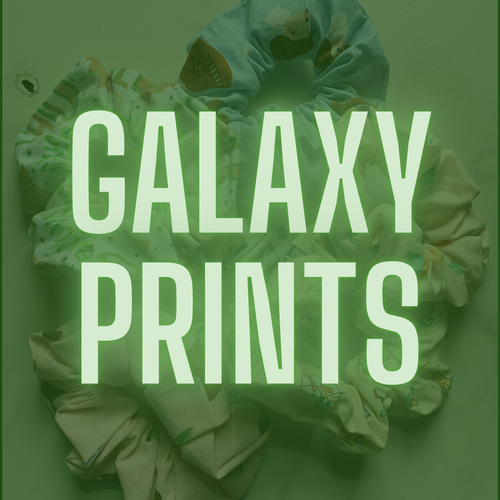SALE Galaxy Print Scrunchie