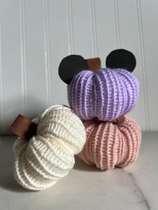NEW Cozy Mini Mouse Pumpkins