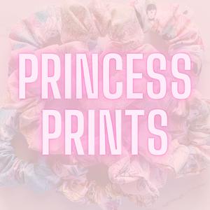 SALE Princess Print Scrunchie