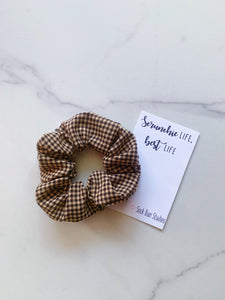 Country Gingham Scrunchie